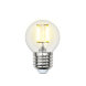 LED-G45-7.5W-WW-E27-CL GLA01TR Лампа светодиодная. Форма шар. прозрачная. Серия Air. Теплый белый свет 3000K. Картон. ТМ Uniel