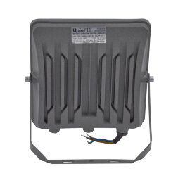 ULF-F51D-50W-6500K IP65 200-240V GREY Прожектор светодиодный. Дневной свет 6500K. Угол 90 градусов. Корпус серый. TM Uniel