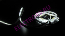 FLEX-SS5600В-W-5M Гибкая LED полоса на белой основе, цвет белый, 120светодиодов 35*28 на 1 м, 5м/уп., DC12V, 9.6W/м, 5м/10мм, IP22