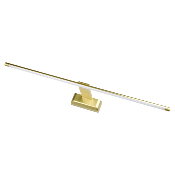 ULT-F32-9W-WW IP20 GOLD Светильник светодиодный для подсветки картин и зеркал. 220V. Теплый белый свет. Корпус алюминий. Золотистый. TM Uniel