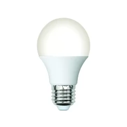 LED-A60-12W-6500K-E27-FR-SLS Лампа светодиодная. Форма A. матовая. Дневной свет 6500K. ТМ Volpe