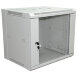Шкаф настенный 19" 6U 600x450x370мм (ШxГxВ) - передняя дверь стекло, боковые стенки съемные (разобранный), RAL 7035 REXANT PRO