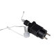 ULD-B50006-880/TTK WHITE IP44 Бахрома светодиодная с эффектом мерцания, 50м. Соединяемая. 880 светодиодов. Белый свет. Провод прозрачный. ТМ Uniel
