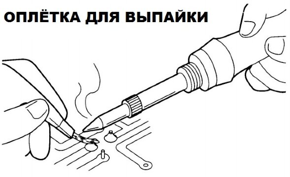 goot CP-20B, оплетка для выпайки - бобина (2,0мм x 30м)
