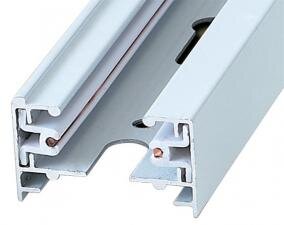 UBX-Q121 KS2 WHITE 100 POLYBAG Шинопровод осветительный. тип К. Однофазный. Цвет белый. Длина 1 м. Упаковка полиэтиленовый пакет.
