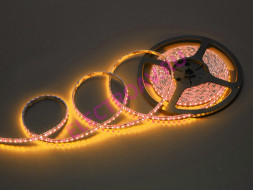 FLEX-SDP3180B-Y Гибкая LED полоса , цвет желтый, 60 SMDсветодиодов 50*50,  5 м., 12V, 14,4W/M, IP65