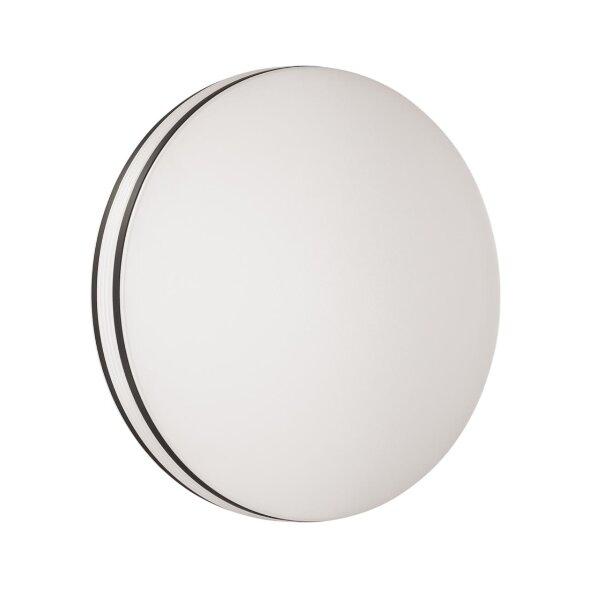 3056/DL SN 017 Светильник пластик/черный LED 48Вт 3000-6500К D390 IP43 пульт ДУ/RGB/LampSmart LOBIO