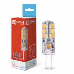 2035987 Лампа светодиодная LED-JC 1.5Вт 12В G4 6500К 150Лм IN HOME