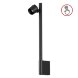 359313 OVER NT24 000 черный Светильник настенный диммируемый (выключатель) IP20 LED 7W+7W 4000K 220-