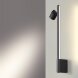 359313 OVER NT24 000 черный Светильник настенный диммируемый (выключатель) IP20 LED 7W+7W 4000K 220-