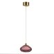 7043/4L L-VISION ODL25 413 Подвесной светильник бордовый/бронз/металл/стекло IP20 LED 4W 3000K 220V