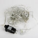ULD-B6006-080/STK WHITE IP44 Бахрома светодиодная со статическим свечением, 6м. Соединяемая. 80 светодиодов. Белый свет. Провод прозрачный. ТМ Uniel