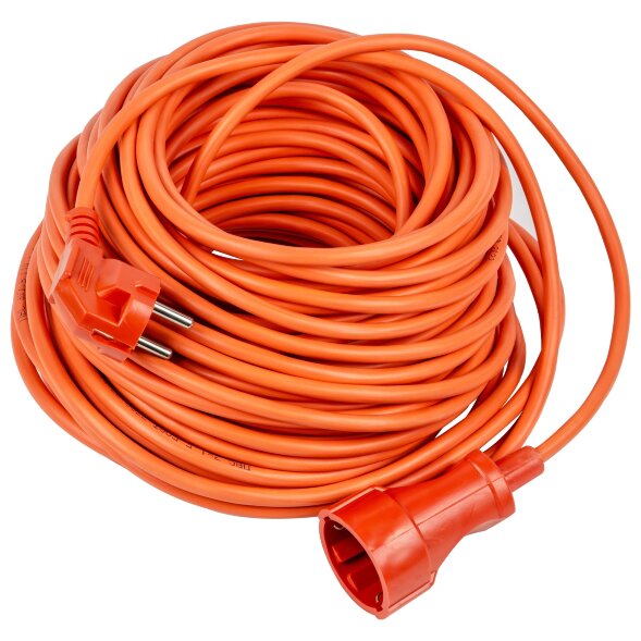YXз16-101 /UCK-1N/3x1,50/30M/O ORANGE Удлинитель силовой в бухте, c/з, 1гнездо, 30м (ПВС 3х1,50), 16A. Оранжевый. TМ Uniel