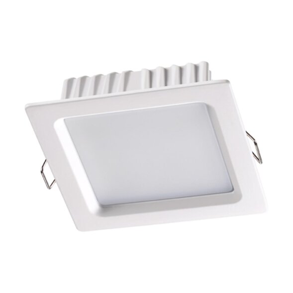 358032 NT19 079 белый Встраиваемый светильник IP20 LED 4100К 7W 220V LUNA