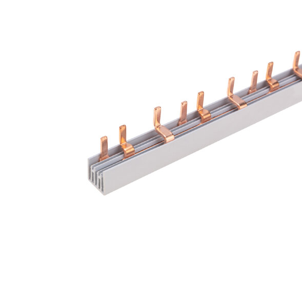 Шина соединительная типа PIN (12 штырей) 3Р 100 А (22см) REXANT