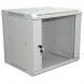 Шкаф настенный 19" 9U 600x600x500мм (ШxГxВ) - передняя дверь стекло, боковые стенки съемные (разобранный) RAL 7035 REXANT PRO