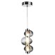 5096/12L L-VISION ODL25 419 хром/дымчатый градиент/металл/стекло Подвес LED 12W 4000K 1492Лм BRUCO