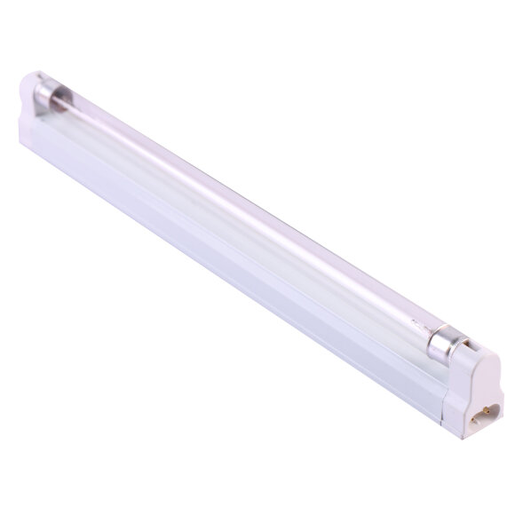 UGL-S02B-15W-UVCB WHITE Светильник с лампой ультрафиолетовой бактерицидной Т8 мощностью 15 Вт. Спектр UVC 253.7нм. Накладной. Корпус белый. ТМ Uniel