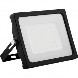 Прожектор светодиодный 2835 SMD 50W 6400K IP65  AC230V/50Hz, черный, LL-921