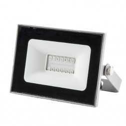 ULF-Q516 10W-BLUE IP65 220-240В GREY Прожектор светодиодный. Синий свет. Корпус серый. TM Volpe