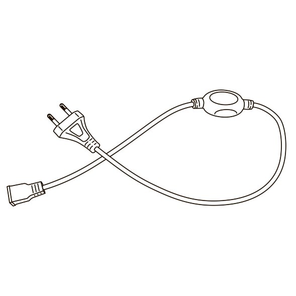 ULS-N21 10M/6500K/1.5M IP67 RRP80C00 Комплект светодиодной ленты 10 м. IP67. Дневной белый свет (6500K). Cетевой шнур 1,5 м. TM Uniel