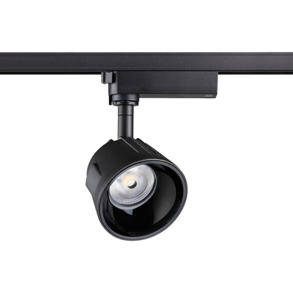 358727 PORT NT21 094 черный Светильник трековый однофазный трехжильный IP20 LED 4000K 20W 100-265V K