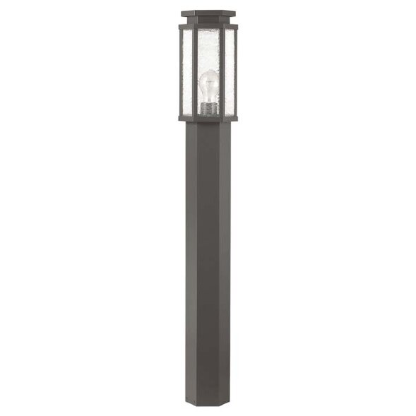 4048/1F ODL18 704 темно-серый/белый Уличный светильник, 100см IP44 E27 100W 220V GINO