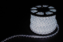 Дюралайт (световая нить) со светодиодами FERON LED-R2W, 2-х жильный, 220VV, 36LED/m, 1,44W/m, IP65,
