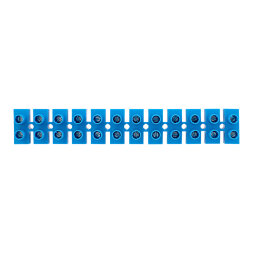 Клеммная винтовая колодка KВ-35 10-35, ток 80 A, полипропилен синий REXANT (10 шт./уп.)