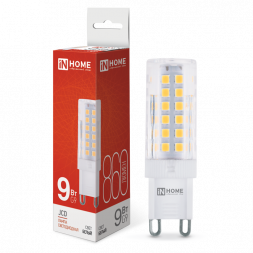 Лампа светодиодная LED-JCD 9Вт 230В G9 4000К 860Лм IN HOME