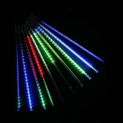 15-054 Комплект "Тающие сосульки" 24V, 10х0.8м, 780 Led ,RGB
