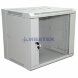 Шкаф настенный 19" 9U 600x450x500мм (ШxГxВ) - передняя дверь стекло, боковые стенки съемные (разобранный) RAL 7035 REXANT PRO