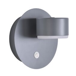 8345/1W COMFI LN26 433 серый, металл Бра GX53 LED 1*7W 220V TORINA