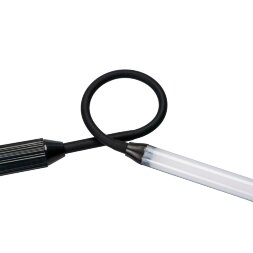 TLD-572 Black-LED-500Lm-4500K-Dimmer Светильник настольный светодиодный на струбцине. 7W. Сенсорный выключатель. Диммер. Черный. ТМ Uniel