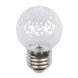 LED-D45-1W/BLUE/E27/CL/С PINEAPPLE Лампа декоративная светодиодная. Форма "Ананас", прозрачная. Цвет синий. Картон. ТМ Volpe