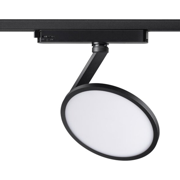 358348 PORT NT20 070 черный Светильник трековый однофазный трехжильный IP20 LED 4000K 18W 85-265V HA