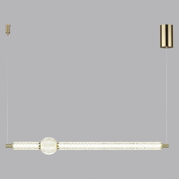 5008/28L L-VISION ODL24 587 золотой/металл/акрил Подвес LED 28W 4000K 2340лм CRYSTAL