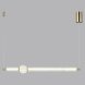 5008/28L L-VISION ODL24 587 золотой/металл/акрил Подвес LED 28W 4000K 2340лм CRYSTAL