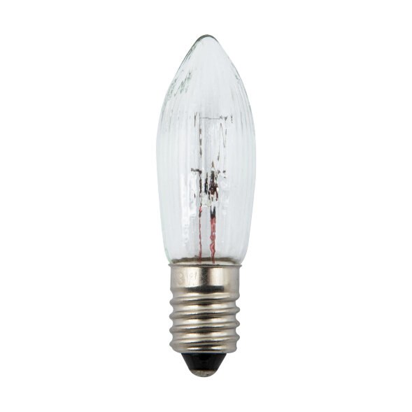 IL-CT13-CL-03-E10-48V SET3 BLISTER Лампа накаливания для новогодней горки на 5 ламп. 3Вт. прозрачная. 48V. Набор из 3шт. в блистере. ТМ Uniel