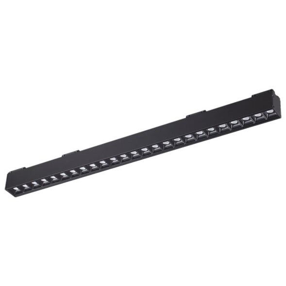 358075 NT19 011 черный Трековый светильник для низковольтного шинопровода IP20 LED 4000К 30W 24V KIT