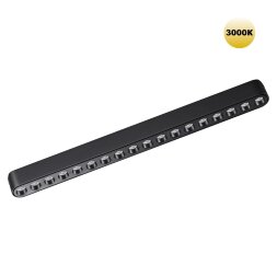 359244 SHINO NT23 047 черный Трековый светильник для низковольтного шинопровода IP20 LED 18W 48V 171
