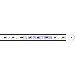 Дюралайт LED двухжильный 230В 13мм 36 LED/м ЖЕЛТЫЙ постоянное свечение модуль 1м бухта 100м NEON-NIGHT