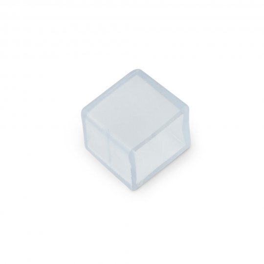 UCW-K10 CLEAR 025 POLYBAG Изолирующий зажим заглушка для светодиодной ленты 220В. 10x7мм. цвет прозрачный. 25 штук в пакете. TM Uniel