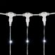 Гирлянда Занавес 2 x 3 м Белый с Мерцанием Белого Диода 220В, 600 LED, Провод Прозрачный ПВХ, IP54