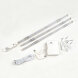 ULM-F42-3W-4200K SENSOR IP20 WHITE Комплект светодиодных полосок с датчиком движения 10Lux. Питание 4ААА. 150Lm. Белый. ТМ Uniel
