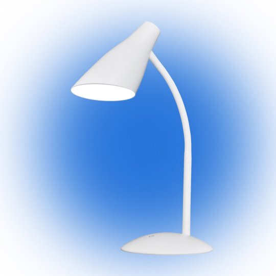 TLD-562 White-LED-360Lm-4500K-Dimmer Светильник настольный. 5W. Сенсорный выключатель. Белый. ТМ Uniel