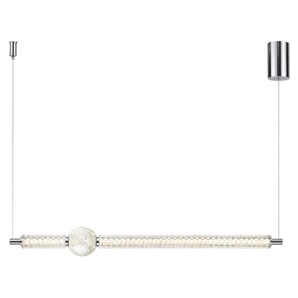 5007/28L L-VISION ODL24 587 хром/металл/акрил Подвес LED 28W 4000K 2089лм CRYSTAL