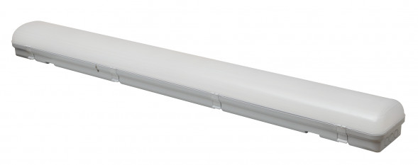 ULY-K70A 40W-4000K-L126 IP65 WHITE Светильник светодиодный промышленный. Белый свет 4000К. 4360Лм. 1260X150x100мм. Корпус белый. TM Uniel
