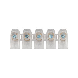 Концевой зажим винтовой изолированный КЗВИ 1,5 мм2  (5х1) (20 шт./уп.) REXANT
