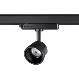 358719 PORT NT21 120 черный Трехфазный трековый светодиодный светильник IP20 LED 4000K 10W 100-265V